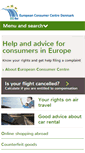 Mobile Screenshot of consumereurope.dk